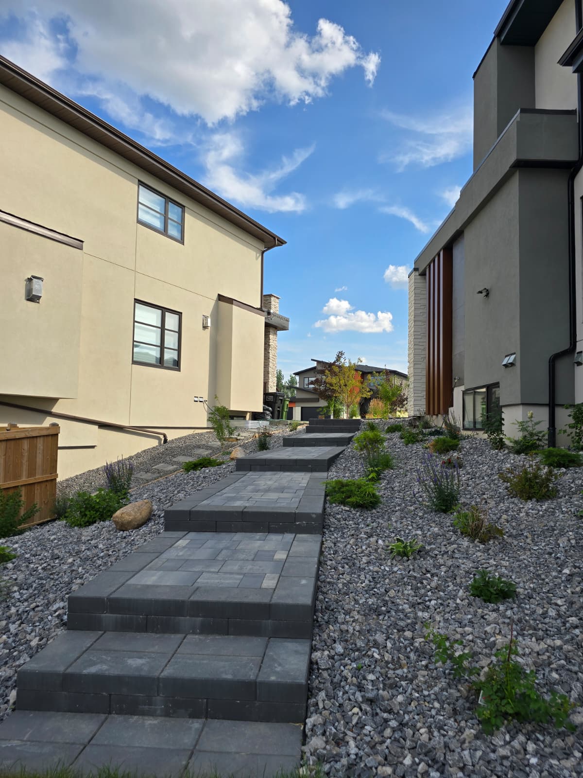 Garden Guys Instagram — commercial hardscape stairs